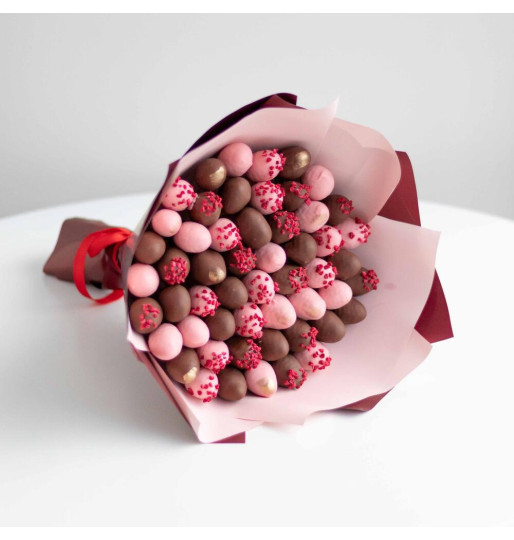 Нежный букет из роз